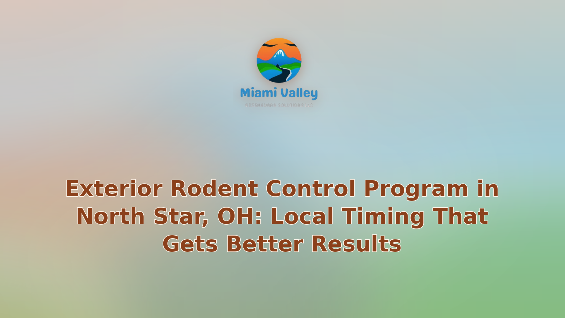 060 exterior rodent control program in north star oh local timing that gets better results